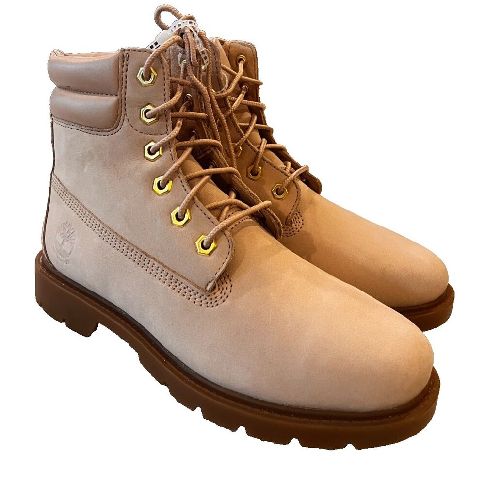 Timberland Women's Linden Woods 6-Inch Waterproof Boot Rugby Tan NEW size 7